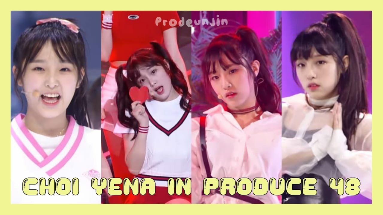 choi yena all stage in produce 48 | prodeunjin