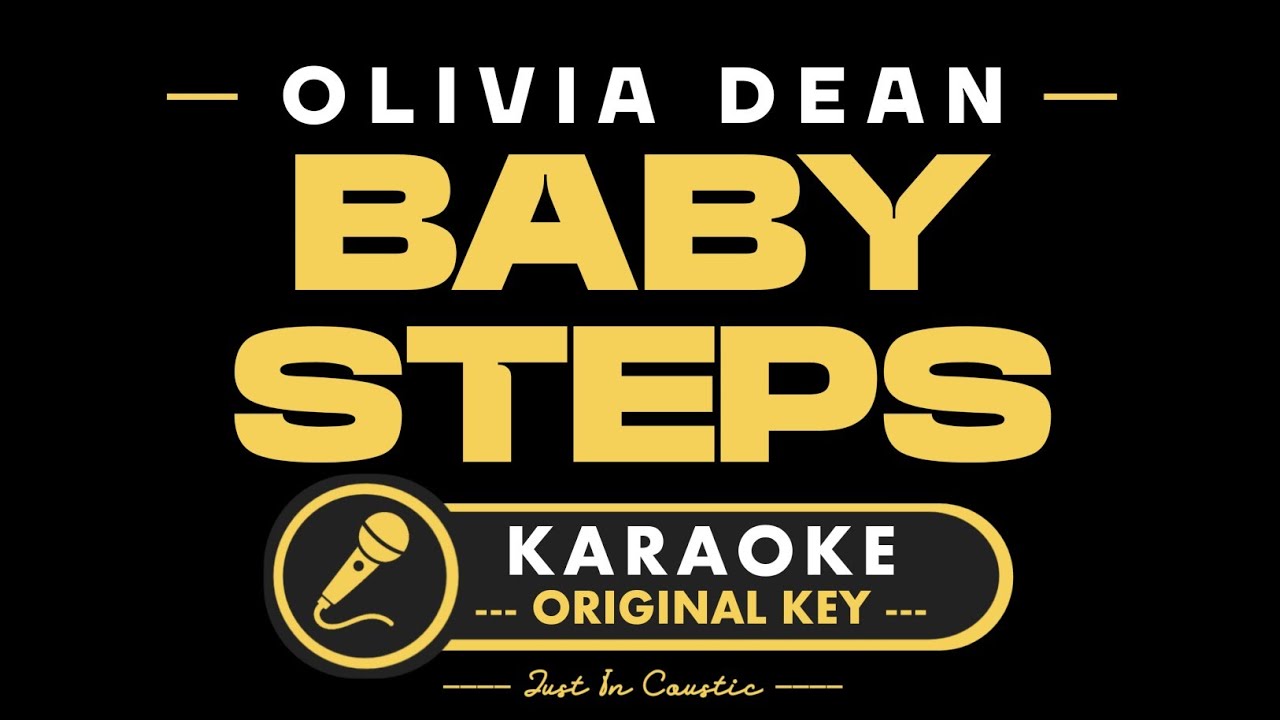 Olivia Dean - Baby Steps (Karaoke) Lyrics