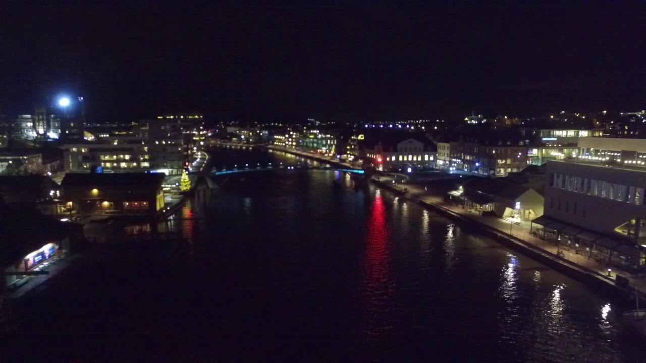 Fredrikstad by night