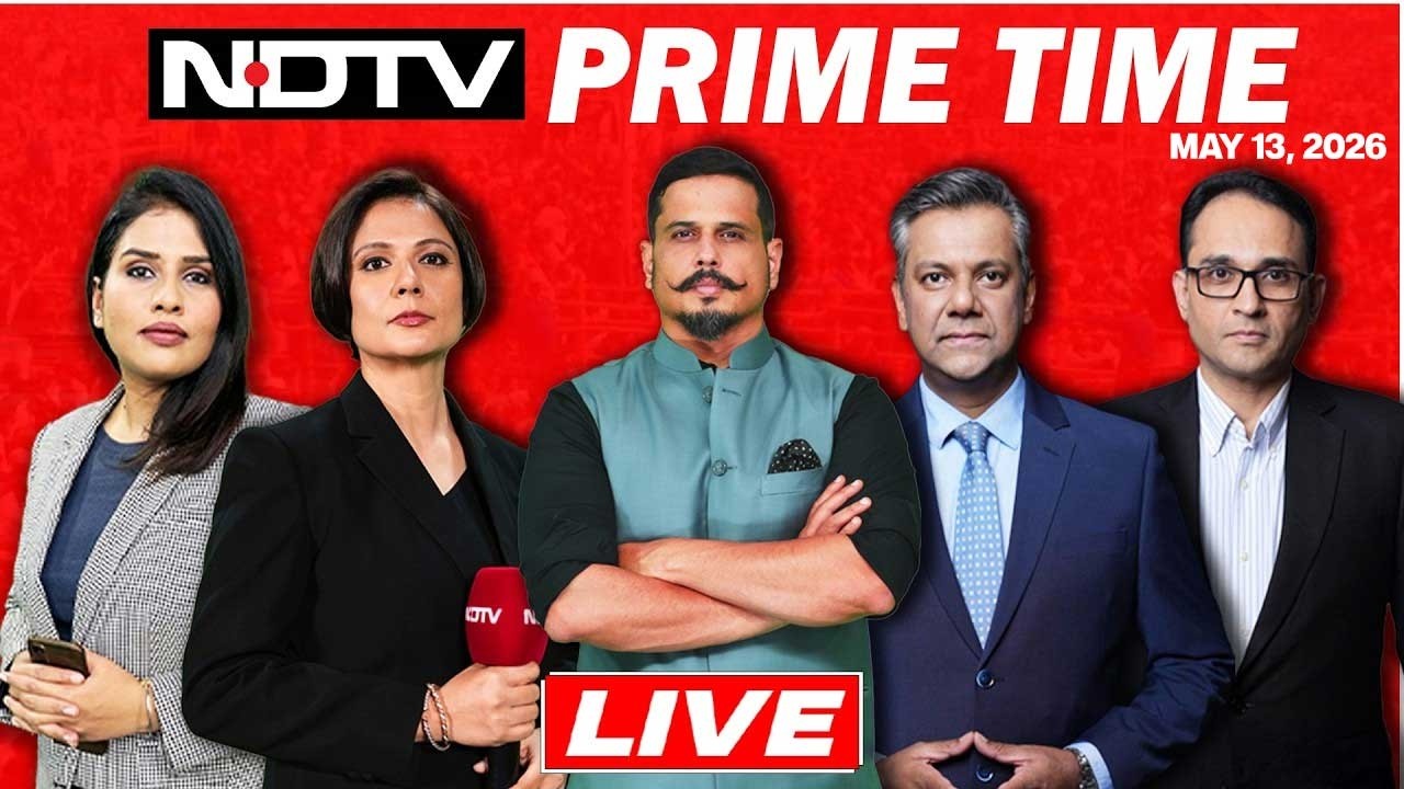 NDTV 24x7 Прайм-тайм LIVE: Новый главный министр Кералы | Конгресс | Тамилнад | TVK | Главный мин...