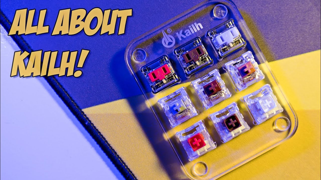 Kailh Switches Review, Comparison, and Teardown - Kailh Switch Tester!