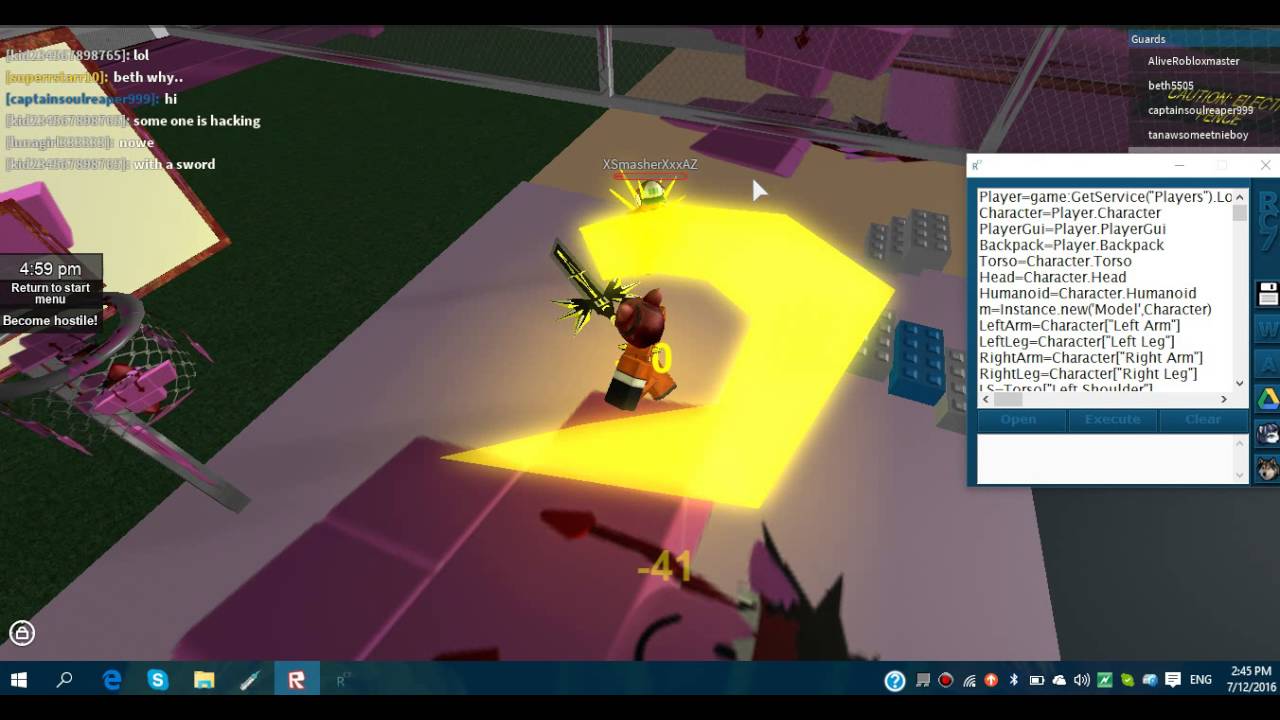 ROBLOX [RC7] Exploiting \ EP 2 \  NEW MEMCHECK