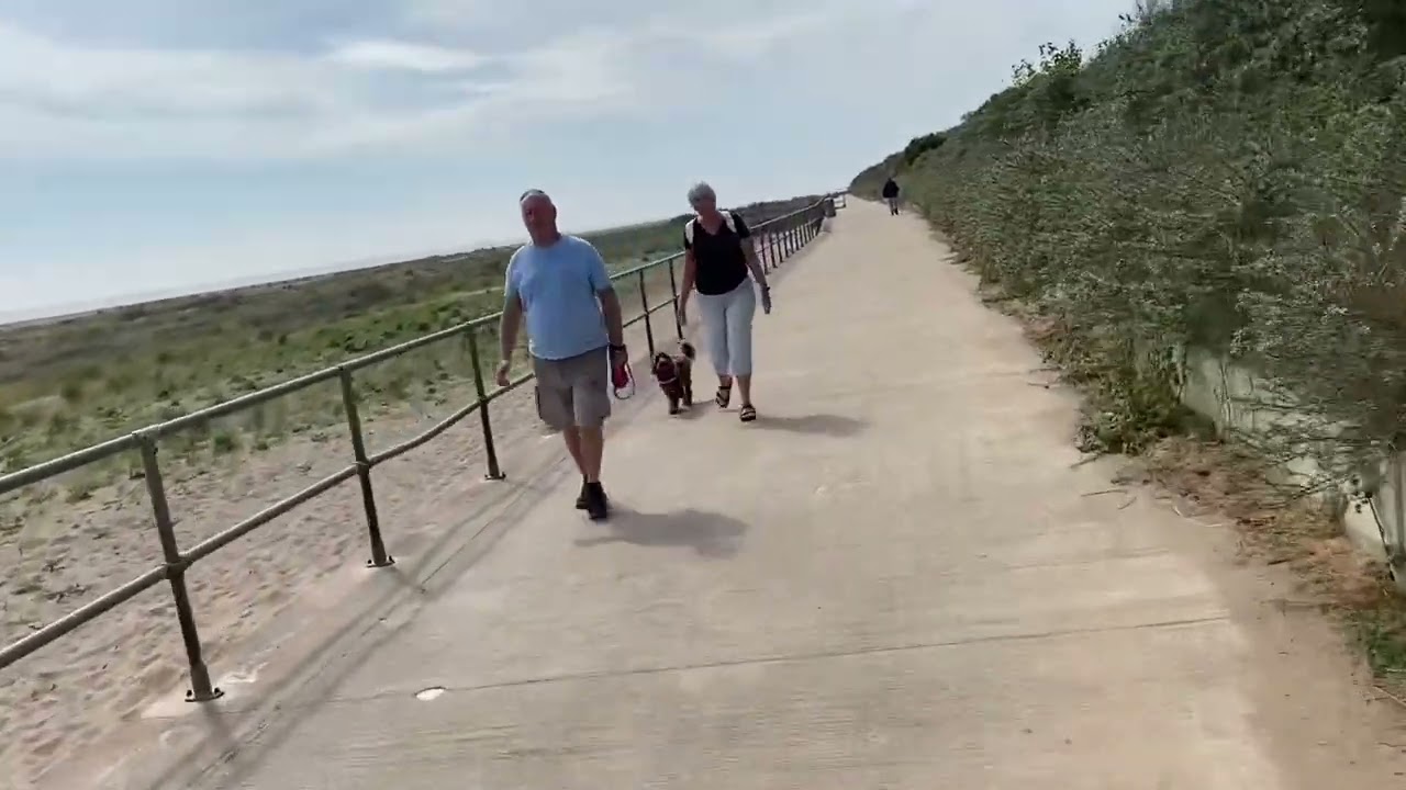 Bike ride from Ingoldmels to Skegness