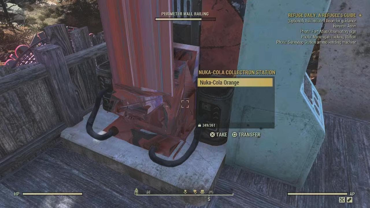Fallout 76 Collectron Visual Bug