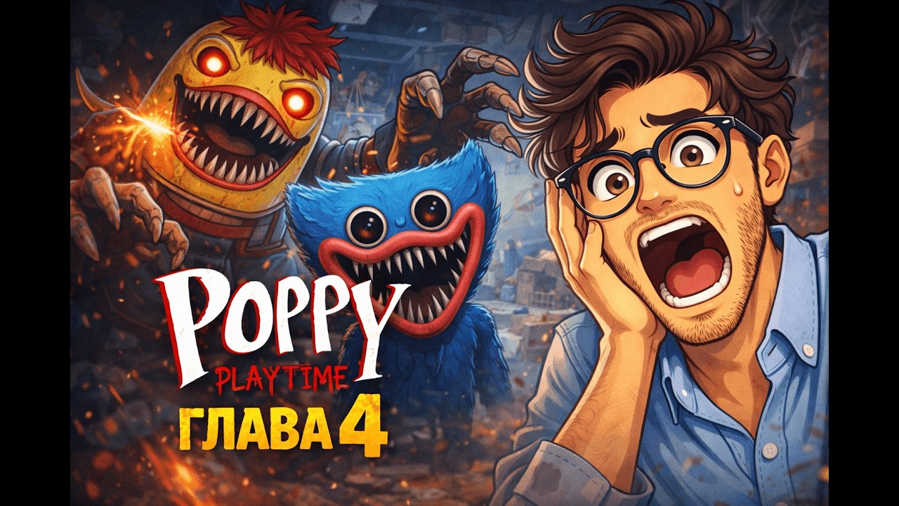 Poppy Playtime Chapter 4 Убежище !