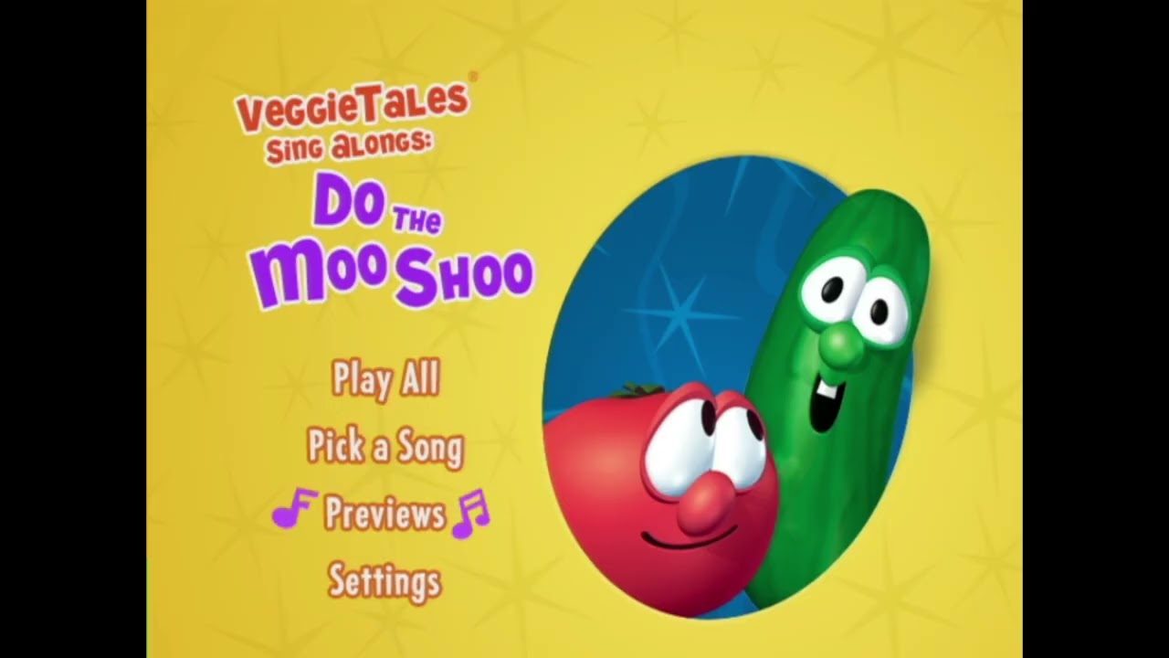 VeggieTales Sing-Alongs: Do the Moo-Shoo DVD Menu Walkthrough (2006)