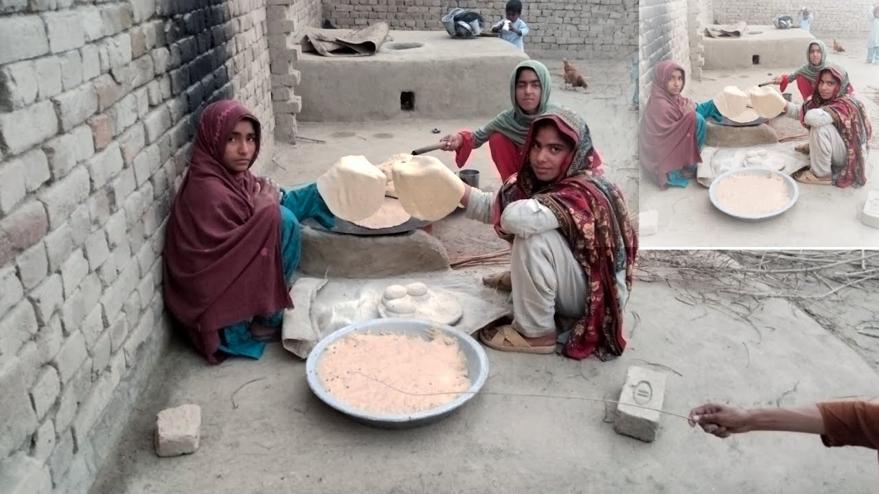 SATVIK THALI BHOJAN : Cooking Des Handi Daal at village Cooking SARSON ka SAAG and 