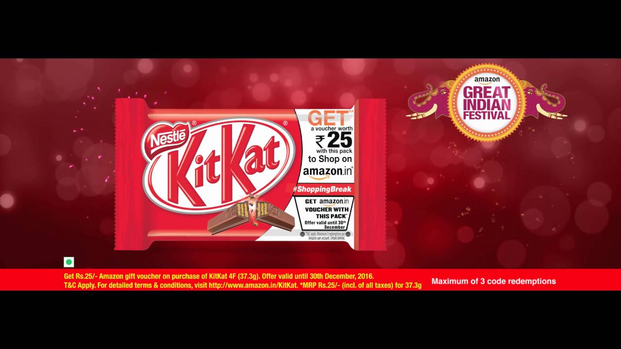Kitkat Amazon Promo Offer I TVC 2016