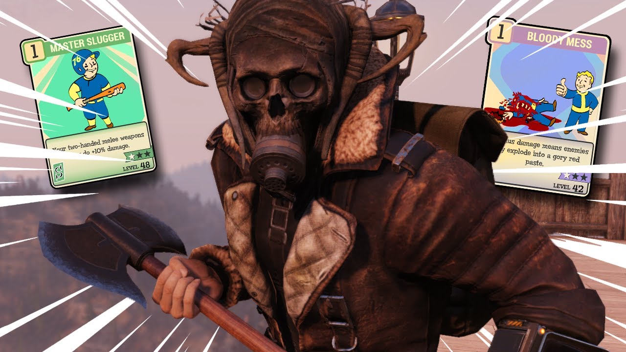 FALLOUT 76 TWO HANDED BUILDS ARE OP