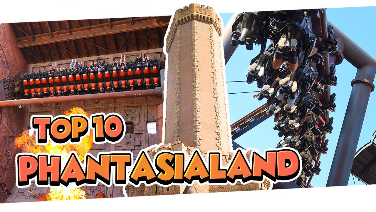 Top 10 Attraktionen im Phantasialand 2025