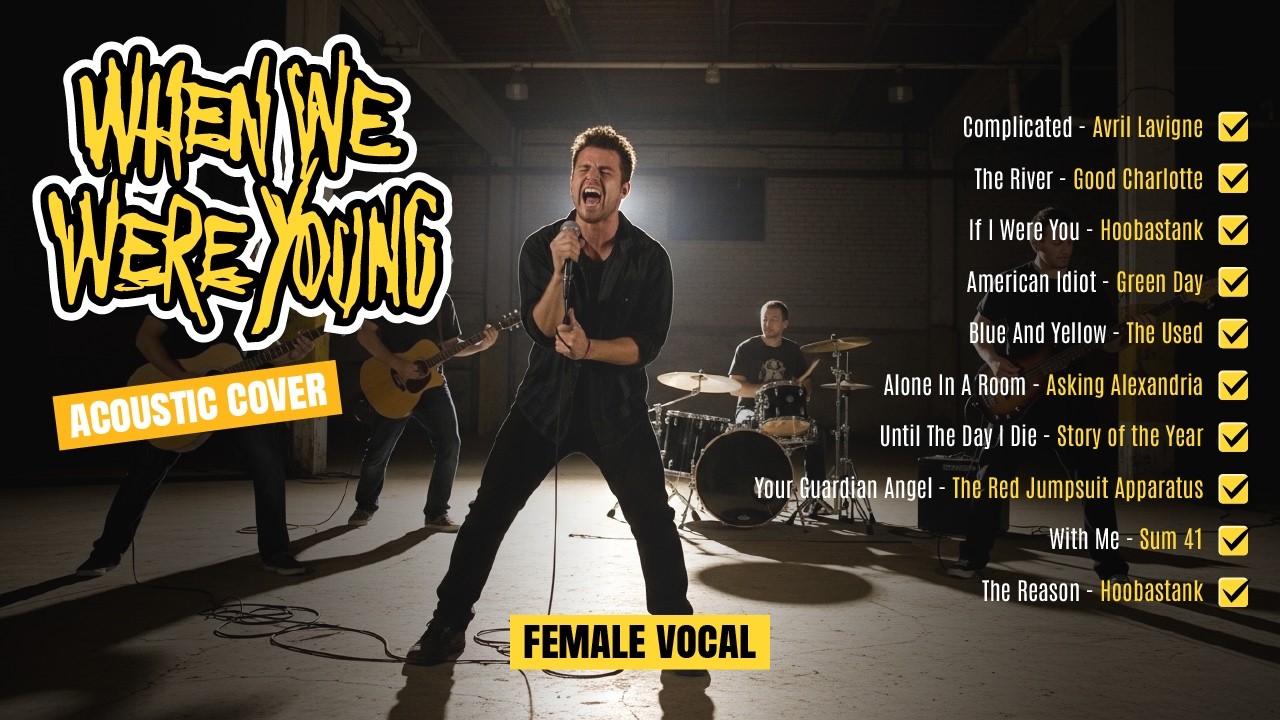 When We Were Young | 1 Hour of Nostalgic Emo Anthems (The Used, Taking Back Sunday, Alesana)