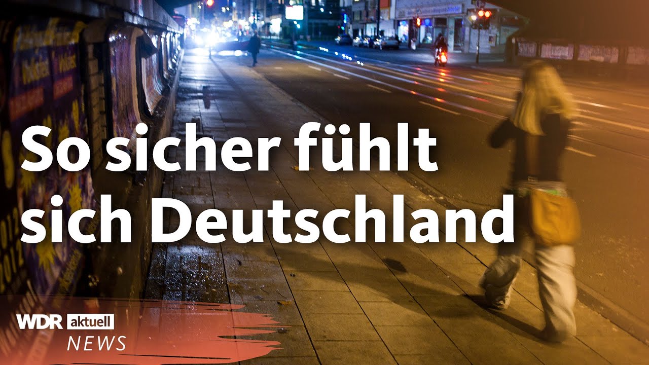 Angst statt Sicherheit: Jeder Zweite f&uuml;hlt sich unsicher in Deutschland | WDR Aktuelle Stunde
