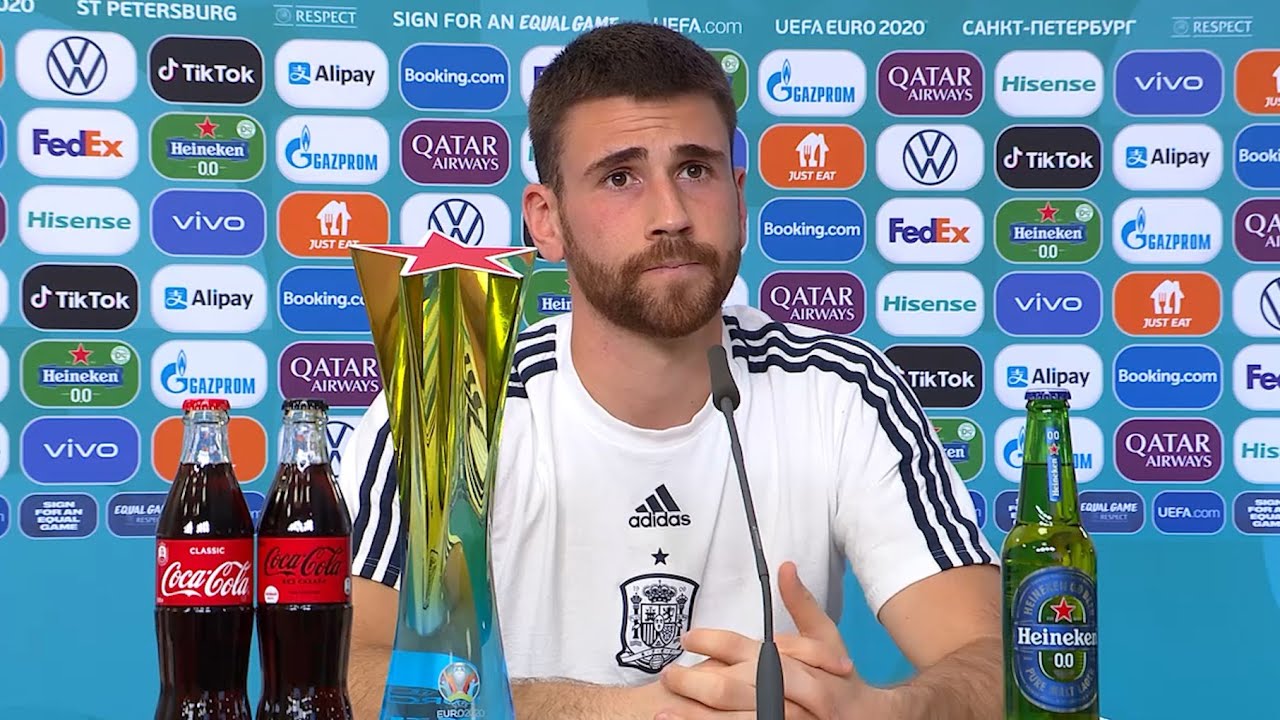 Switzerland 1-1 Spain (Pens 1-3) - Unai Simón - Man Of The Match Press Conference - Quarter-Final