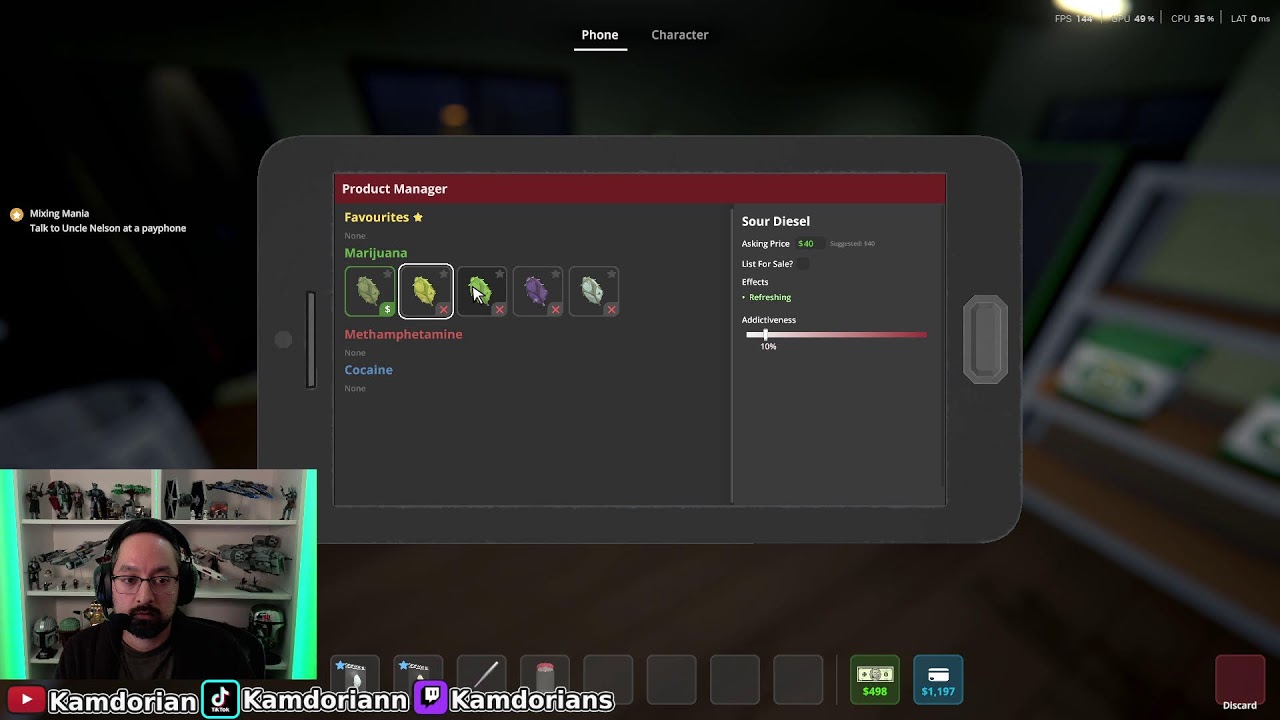 HELP ME BECOME WALTER WHITE Schedule 1 Playthrough 1