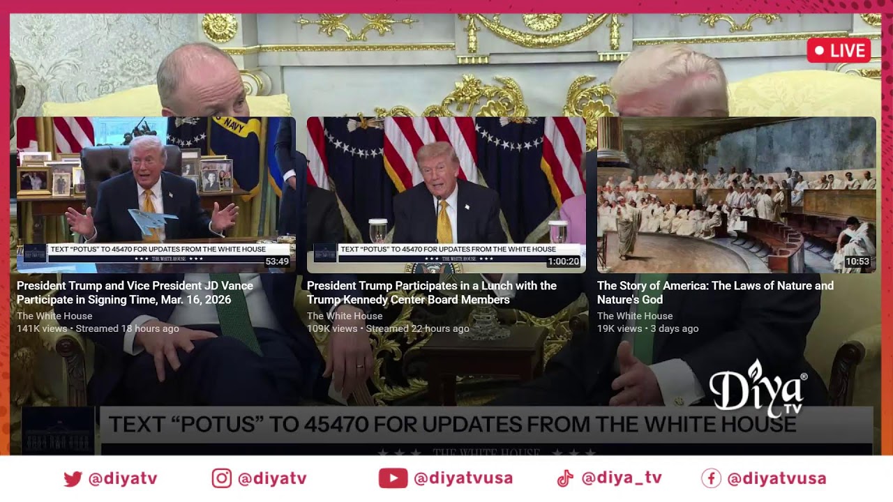 В прямом эфире: Президент Трамп встречается с премьер-министром Ирландии Мартином для двусторонни...