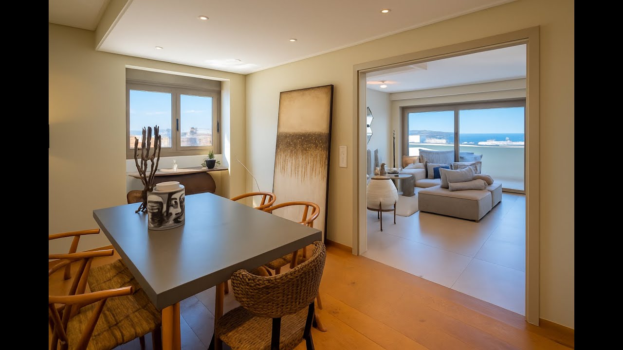 Penthouse for Sale in Glyfada | Athens Riviera Luxury Maisonette with Sea View