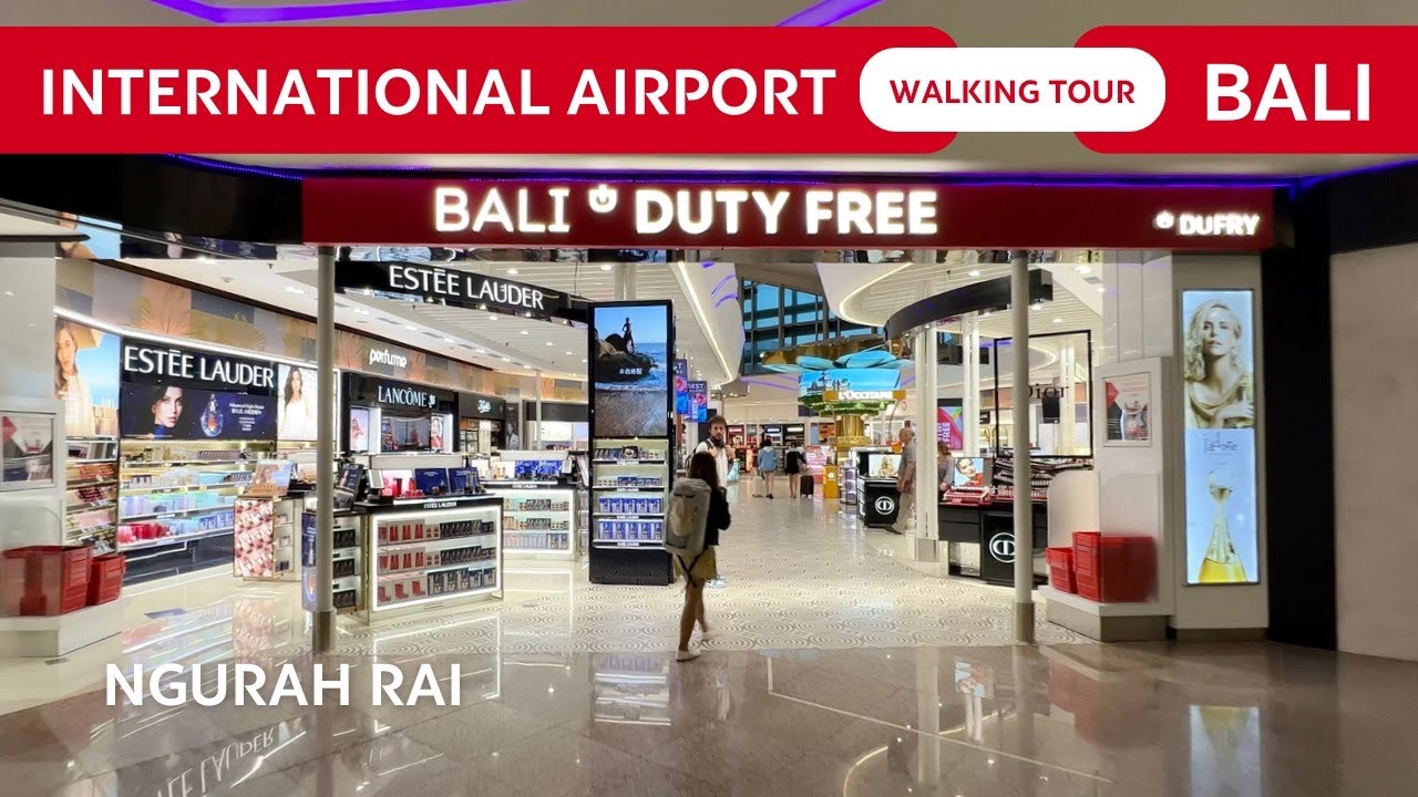 International BALI AIRPORT 🇮🇩 WALKING TOUR In Ngurah Rai international airport | Bali 2023