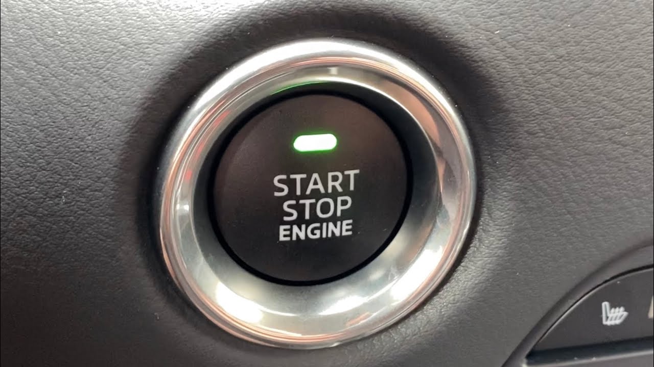 PKW starten (Keyless) und abschalten mit dem START STOP ENGINE Knopf Mazda CX-5 Anleitung
