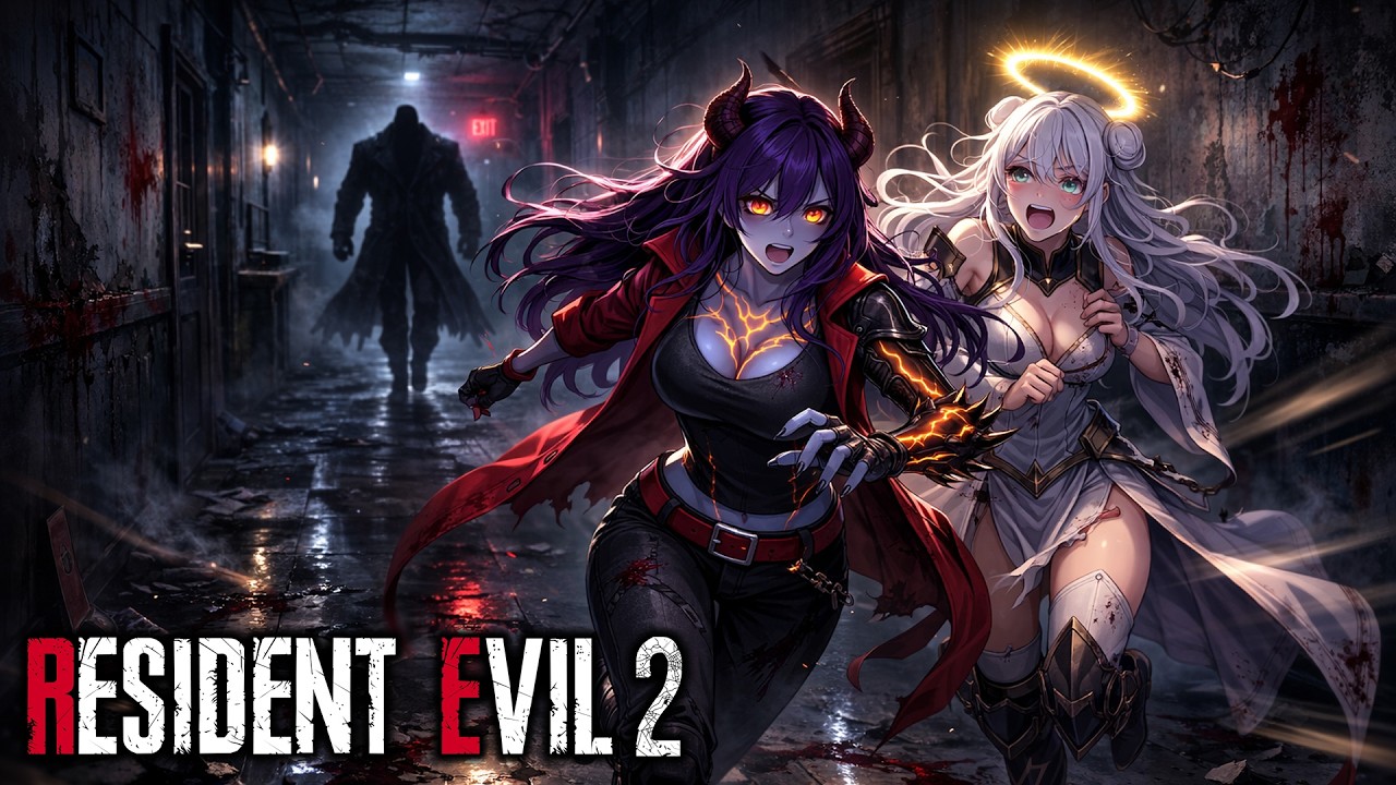 Vel Plays Resident Evil 2: Enter Mr. X
