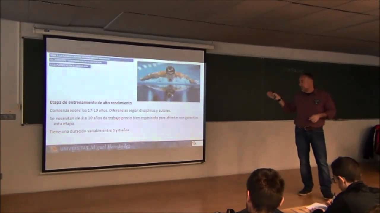 LECCIÓN 001 LA PLANIFICACIÓN DEL ENTRENAMIENTO DEPORTIVO SESIÓN 2 Corte 1 (umh1617 2014-15)