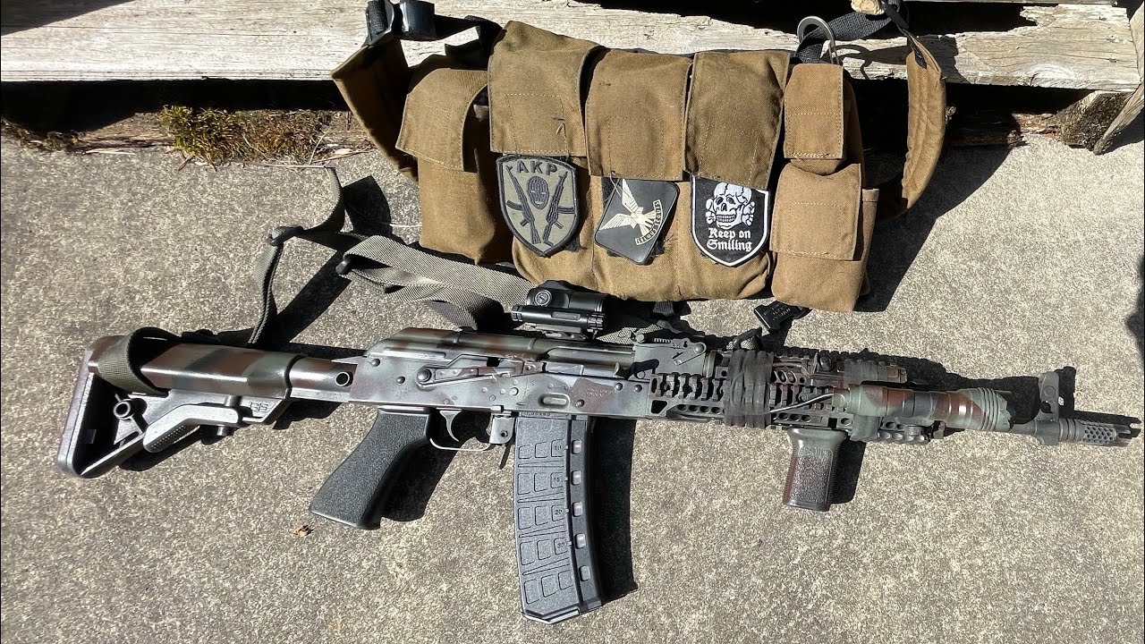 Испытания точности стрельбы Pioneer Arms 5.56 AK
