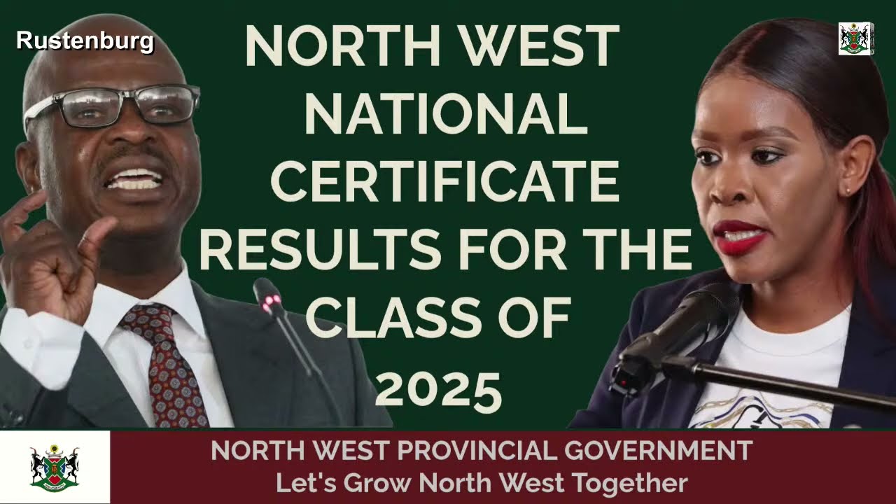NW National Senior Certificate Results for the class of 2025