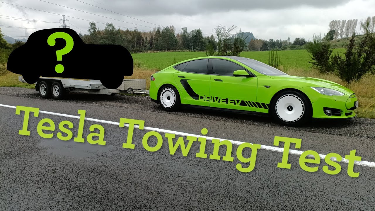 Tesla towing test: hauling a dead electric car across New Zealand