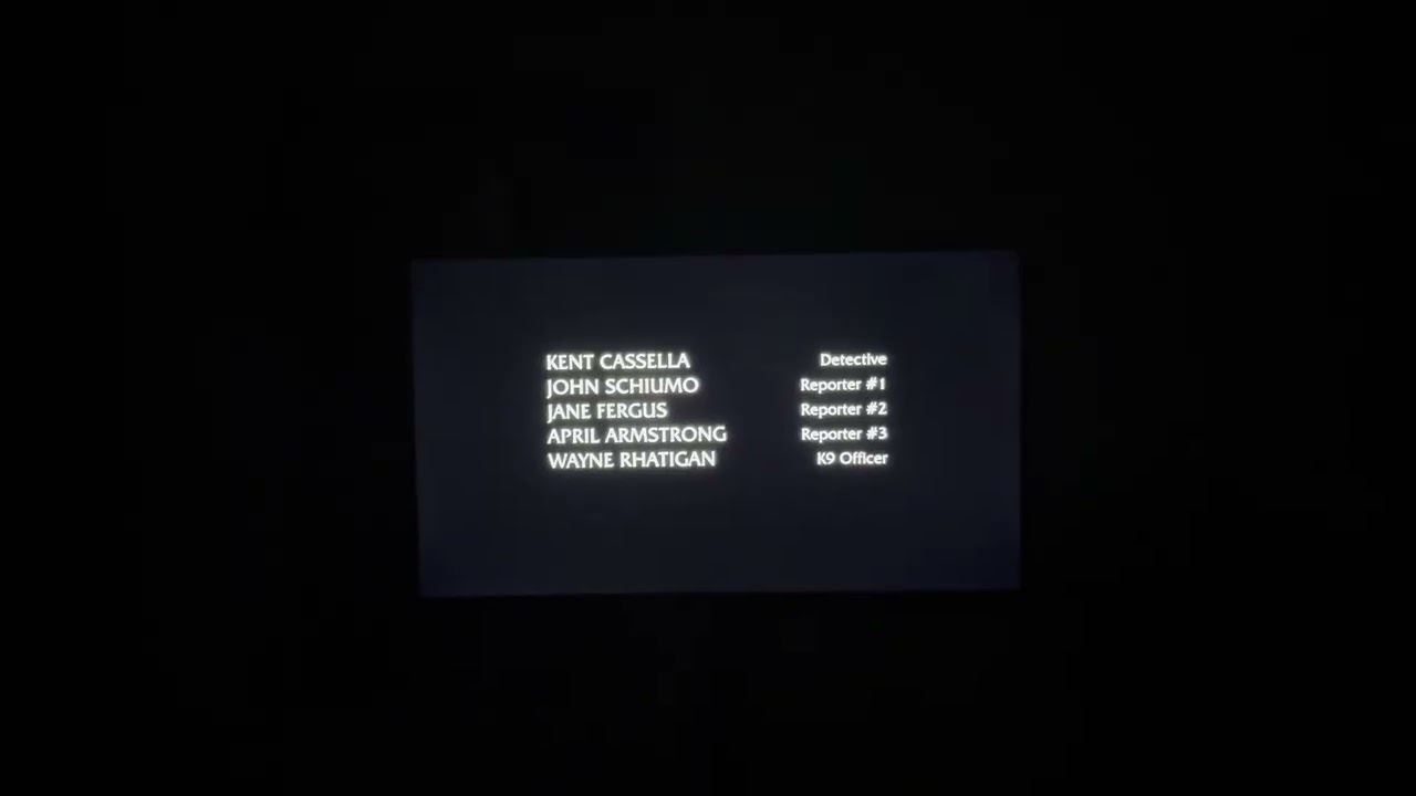Law & Order SVU season 13 episode 3 closing credits 