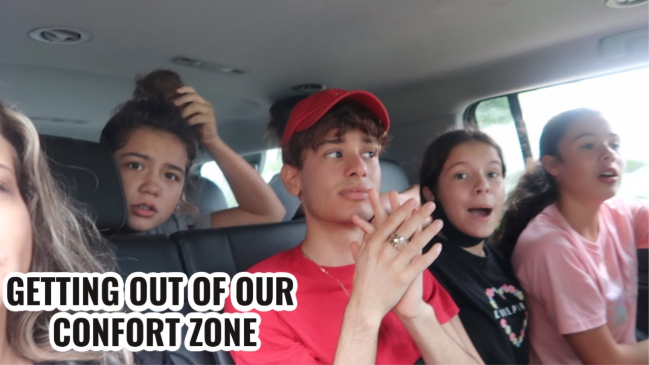 GETTING OUT OF OUR CONFORT ZONE | SISTERFOREVERVLOGS #782