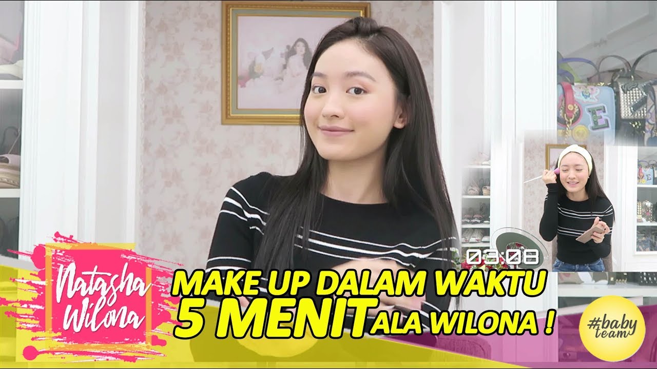MAKE UP DALAM WAKTU 5 MENIT ALA WILONA !