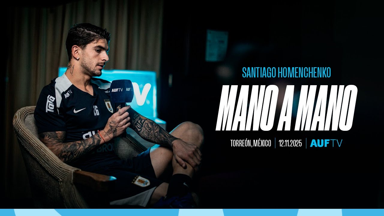 Entrevista con Santiago Homenchenko | Selecci&oacute;n Uruguaya | Fecha FIFA noviembre | #AUFTV