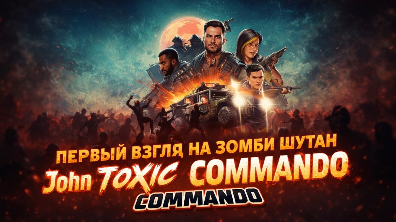 ЭТО ПОЛНЫЙ ТРЭШ! 🧟‍♂️ John Carpenter's Toxic Commando — ПЕРВЫЙ ВЗГЛЯД #johncarpenter 's