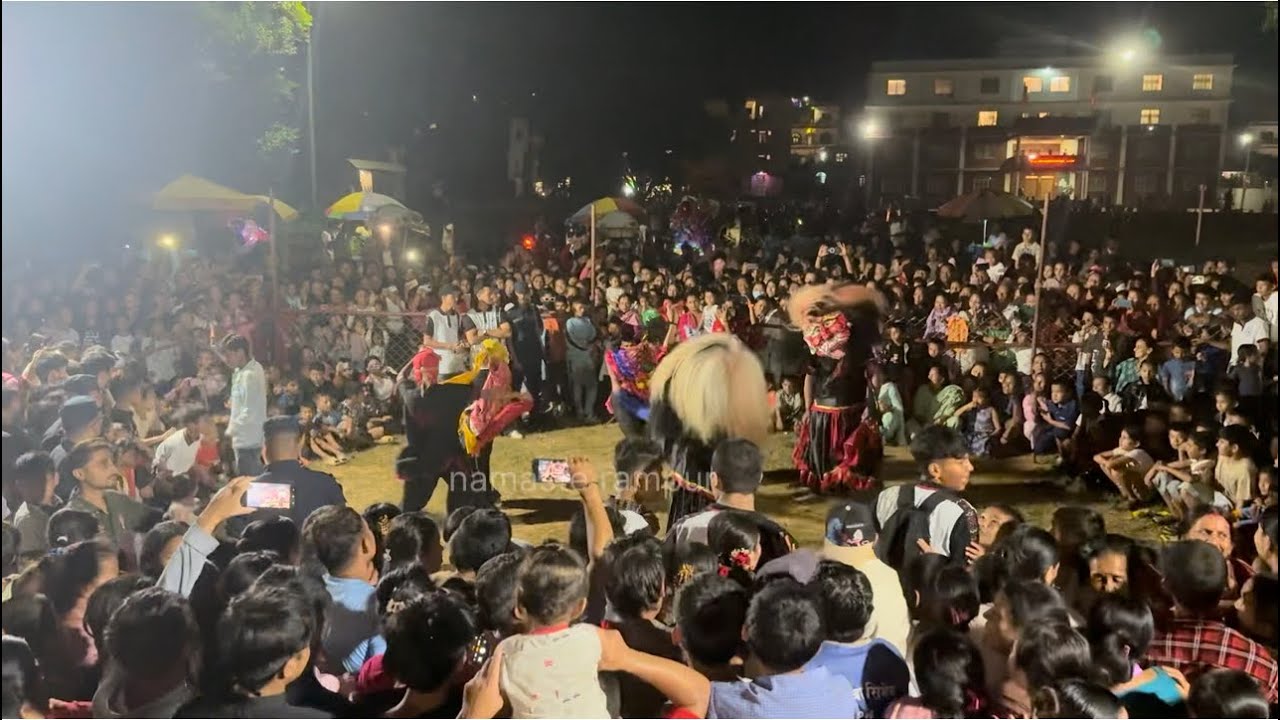 रामपुर नेवाः समाजद्वारा आयोजित 15 औ लाखे नाच प्रर्दशनी  @raftaar0801 