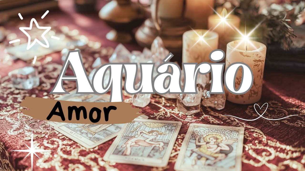 ♒️ AQUÁRIO- Ele(a) te procura para resolver algo importante com você! Saudade intensa!