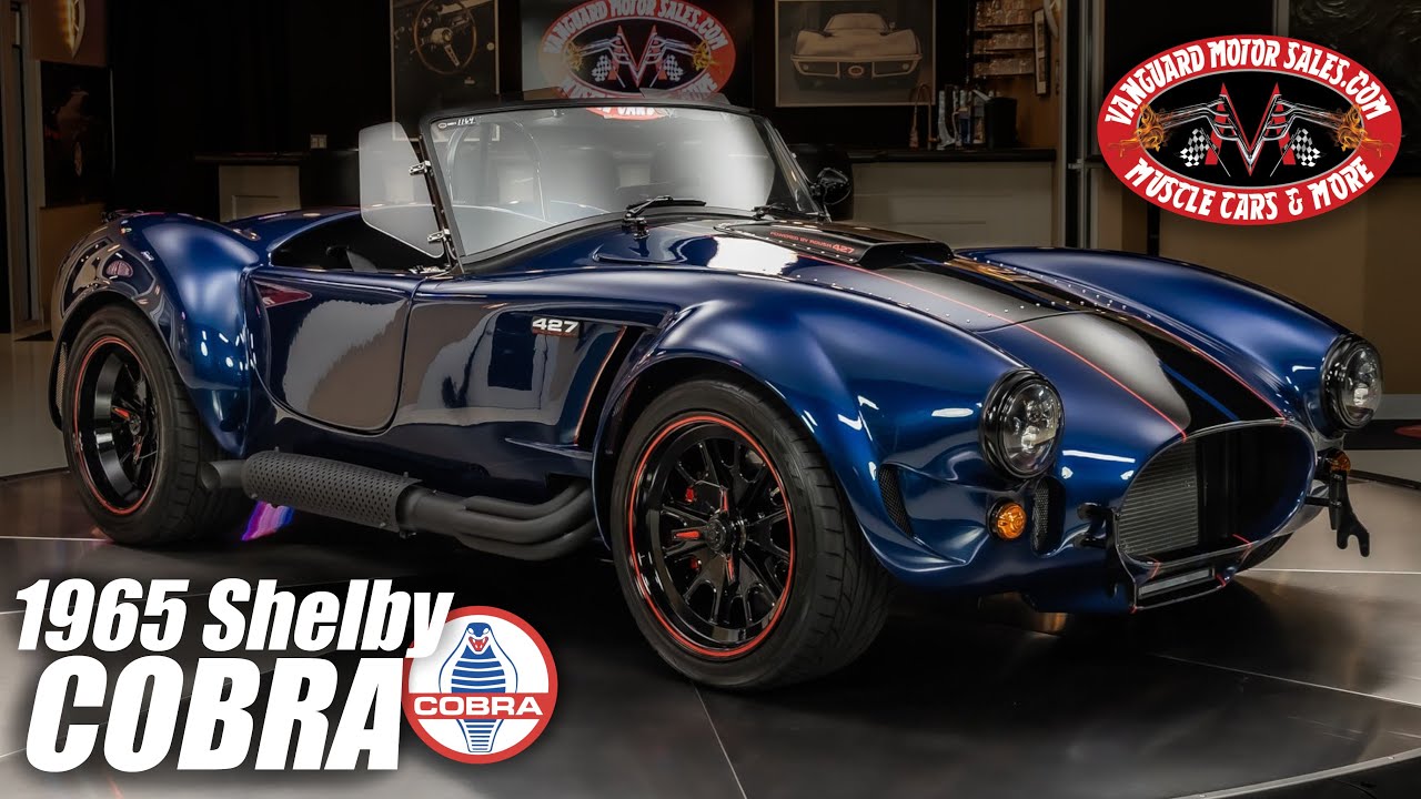 1965 Shelby Cobra Backdraft RT4B продаётся Vanguard Motor Sales 