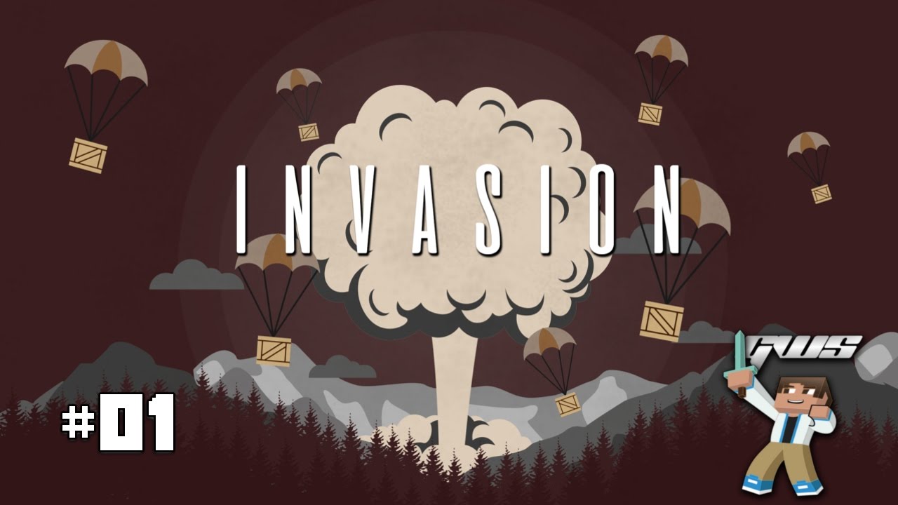 Invasion | Herobrine 😱 | #1 (Modded Minecraft 1.10.2)