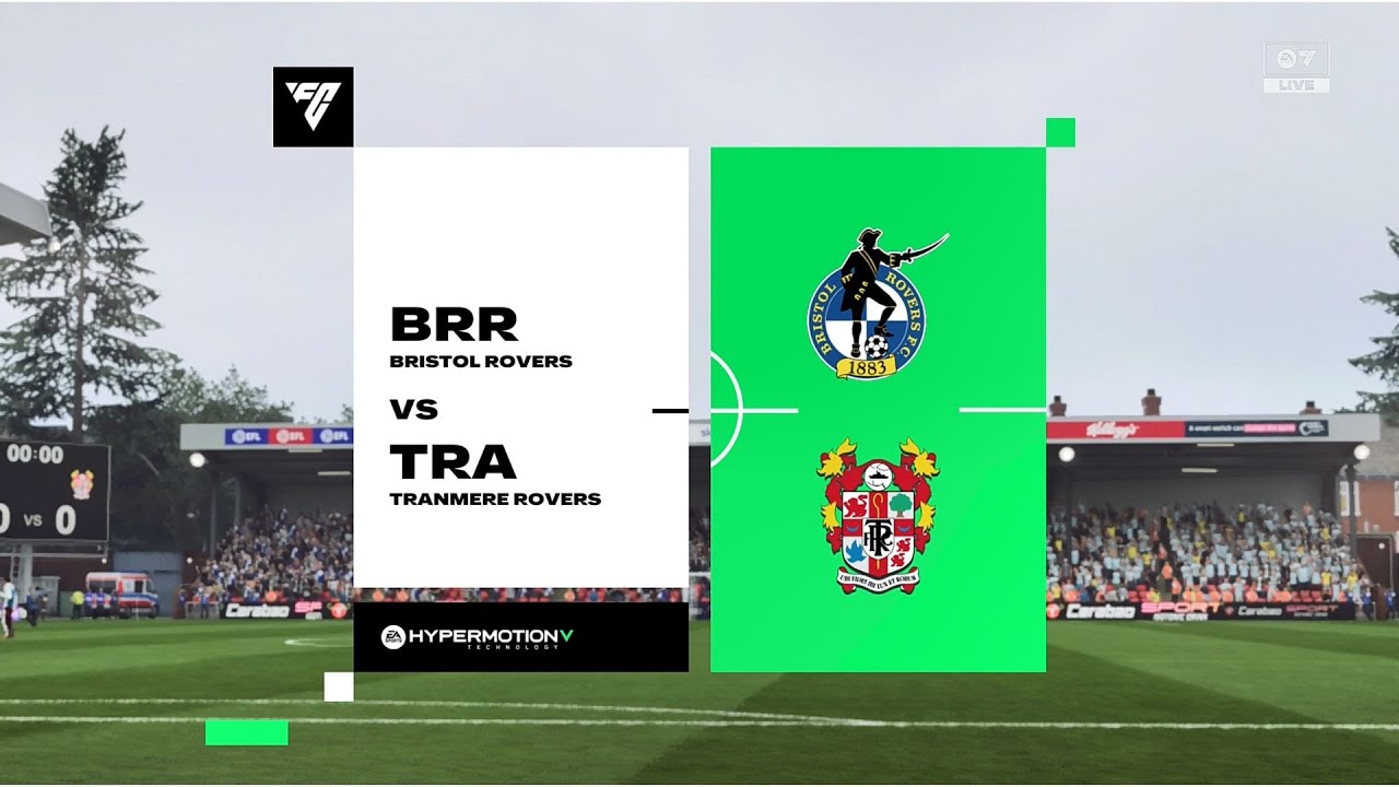 EA Sports FC 26 | Bristol Rovers vs Tranmere Rovers - EFL League Two | Gameplay PS5