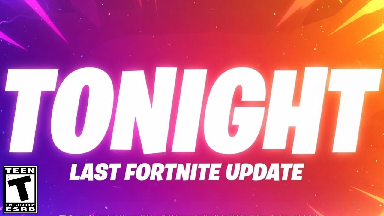 Last FORTNITE UPDATE before SEASON 2!