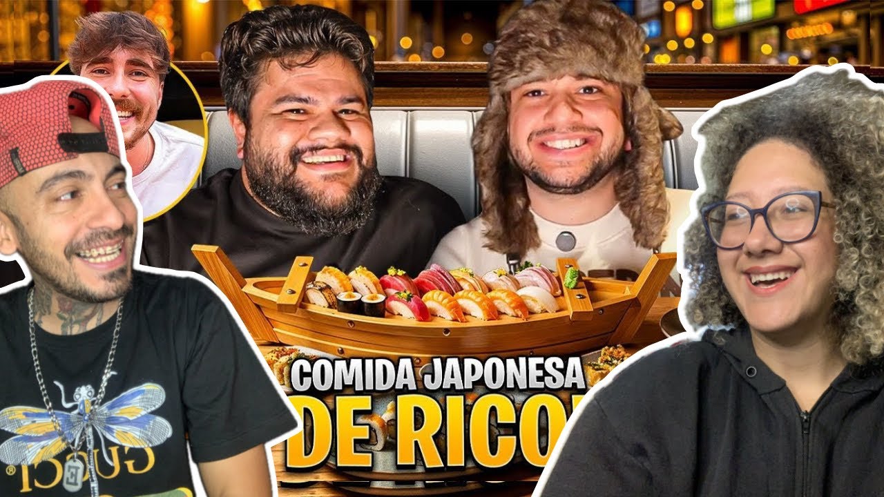 CASAL REAGE: BRINO E THIAGO QUATROQUE EM UM DATE DE MILION&Aacute;RIO! | REACT