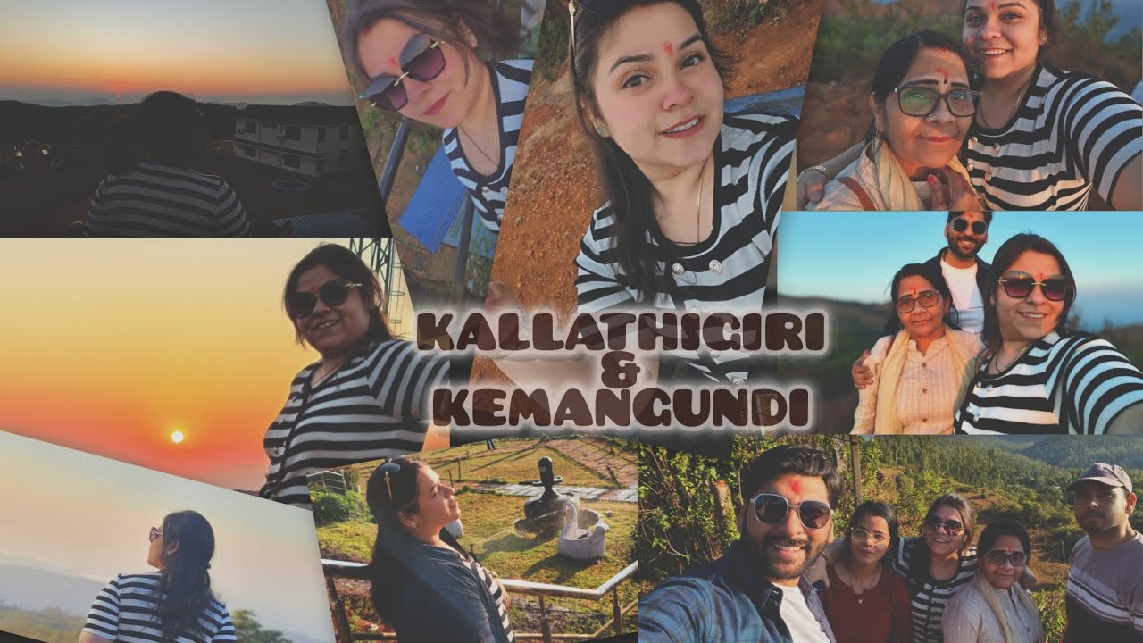Sunday Family Trip 🏞️ | Kallathigiri Temple🙏 & Kemmanagundi Hills | Karnataka Vlog💌