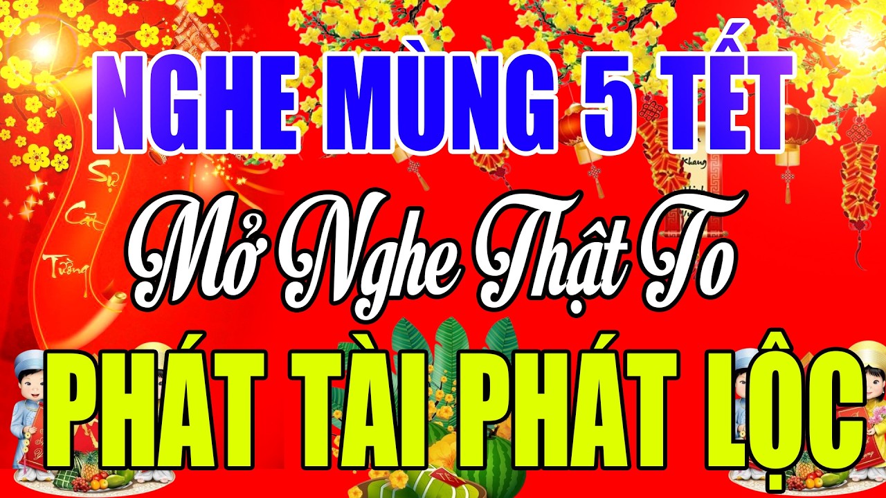 NHẠC XUÂN 2026 SÔI ĐỘNG KHÔNG QUẢNG CÁO - LK Nhạc Xuân Remix 2026, Nghe Mùng 5 Tết Phát Tài Phát Lộc