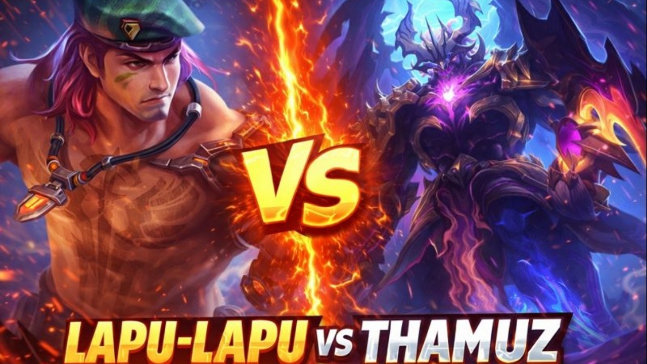 LAPU-LAPU vs THAMUZ 😱 | Who Wins This EXP Lane Fight?