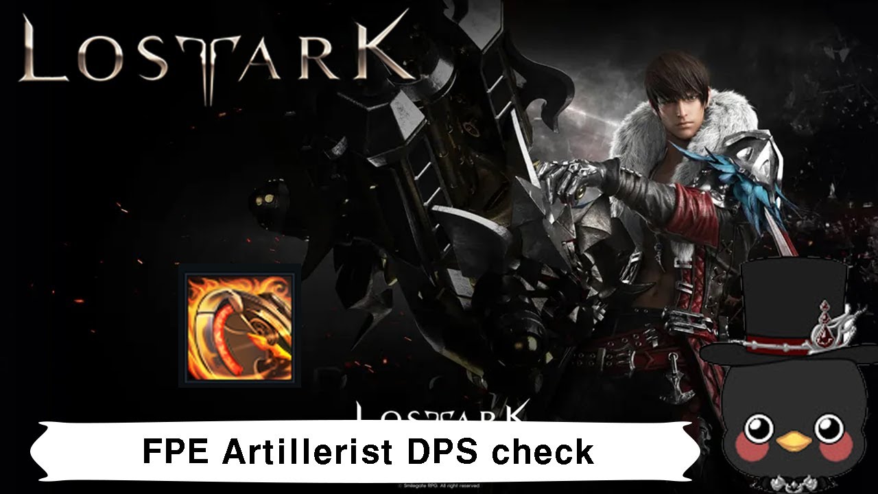 (KR)Lostark 1761(Combat Score 5371) FPE Artillerist DPS check (rumeros kill)