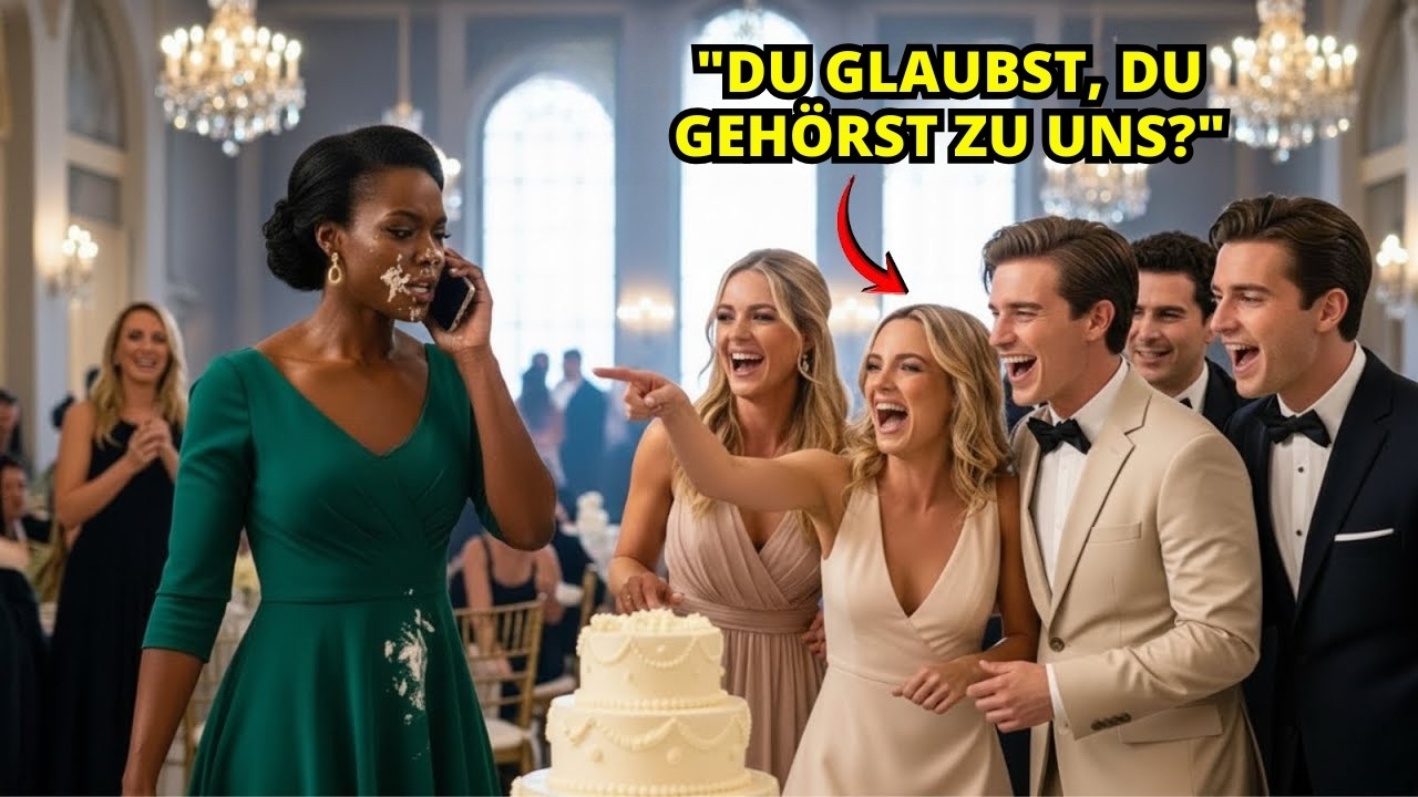 Eine Erbin bewarf eine schwarze Frau mit Kuchen – Minuten später zerstörte sie deren Vermögen.