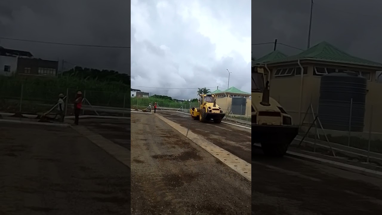 road work in Mauritius #construction
