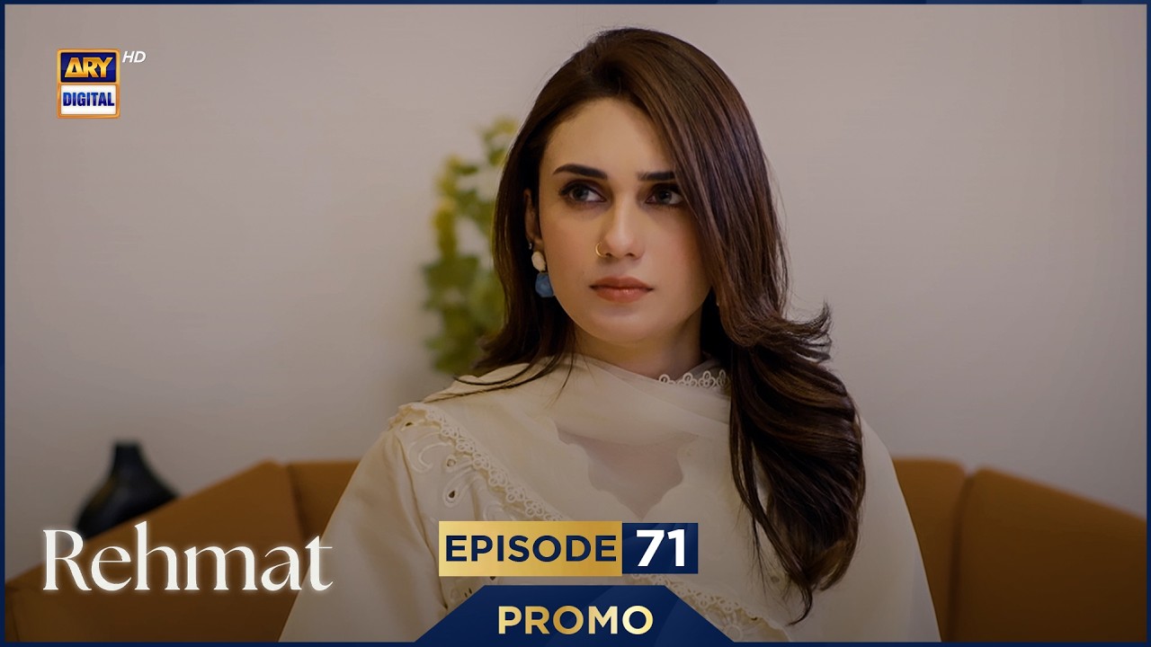 Rehmat Episode 71 | Promo | Junaid Khan | Hina Tariq | ARY Digital Drama