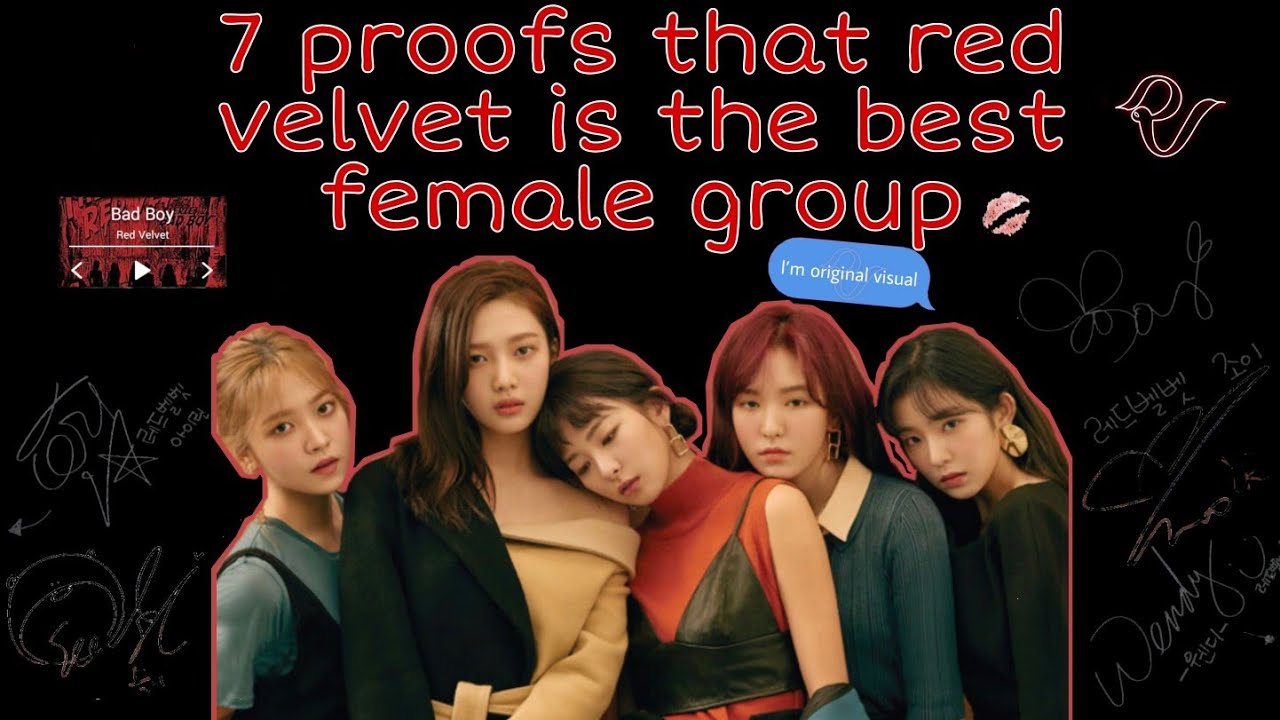 7 proofs that red velvet is the best female group