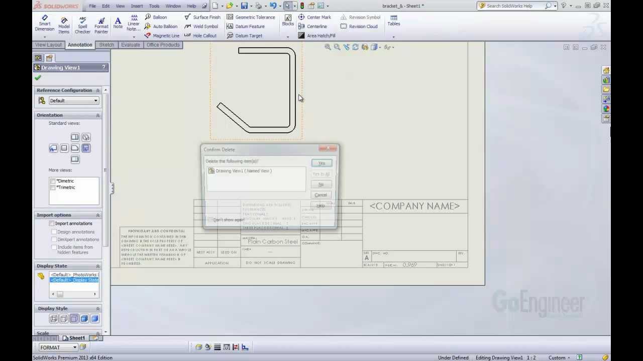 SOLIDWORKS Quick Tip - Linking Properties to a Drawing