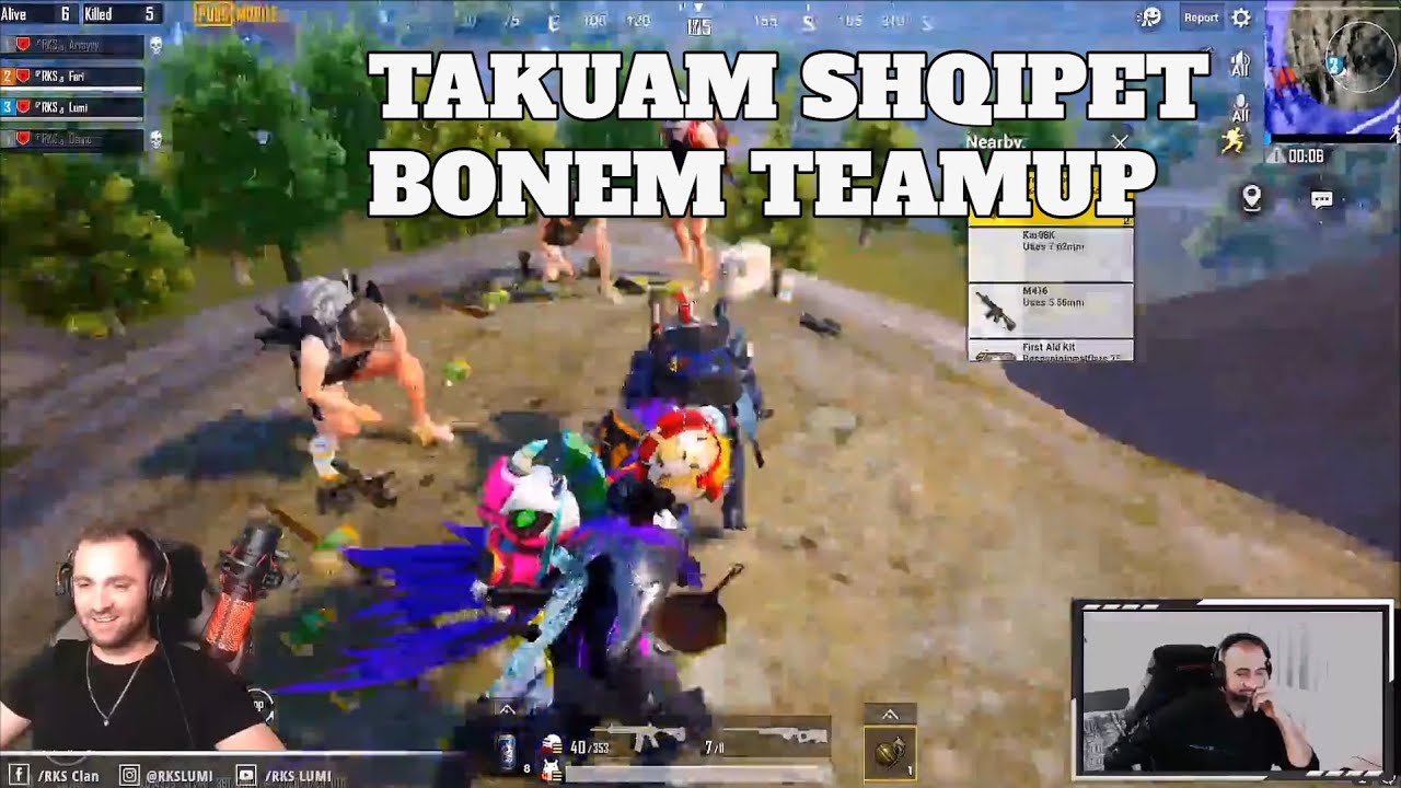 RKS CLAN - TAKUM SHQIPET ERANGEL ! PUBG MOBILE