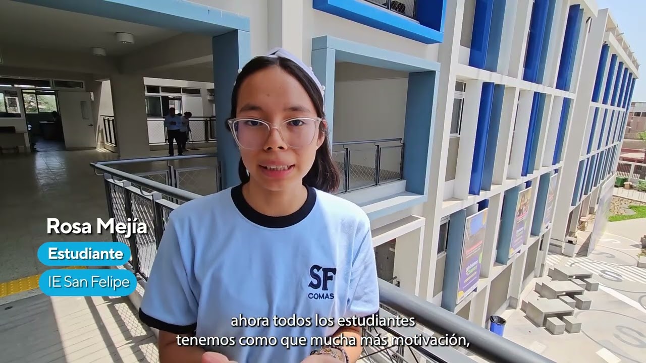 Comunidad educativa de la IE San Felipe celebra su nueva #EscuelaBicentenario